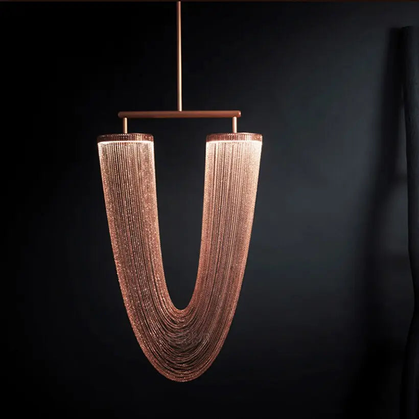LED Retro Iron Chain LED Chandelier ChandeliersLife®