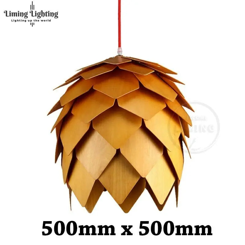 Modern DIY Wooden Pendant Lamp Nordic