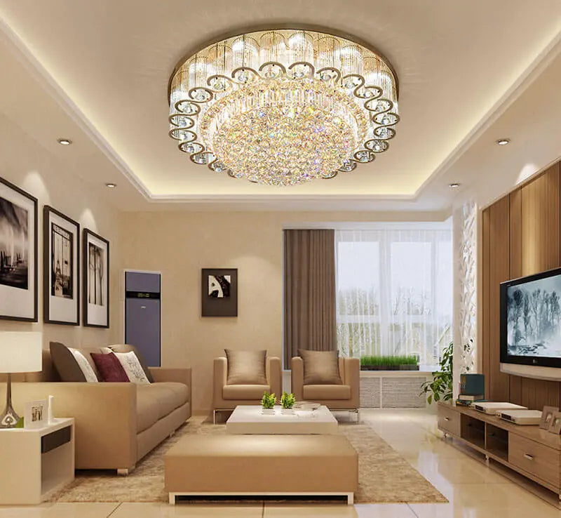 Luxury Crystal Ceiling Chandelier ChandeliersLife®