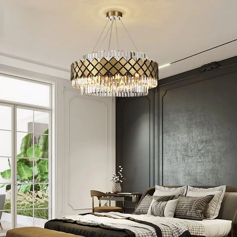 Modern Art Deco Crystal Chandelier ChandeliersLife®