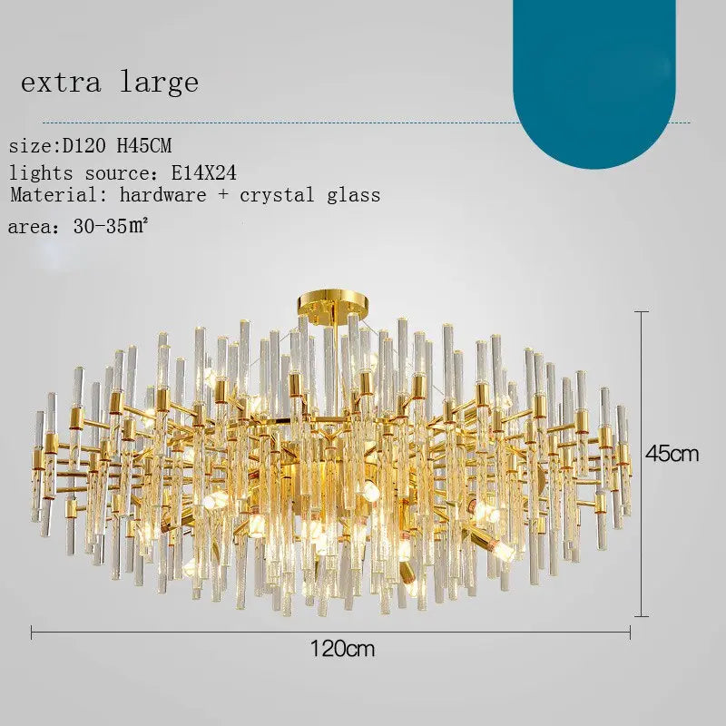 Simple Postmodern Crystal Chandelier ChandeliersLife®