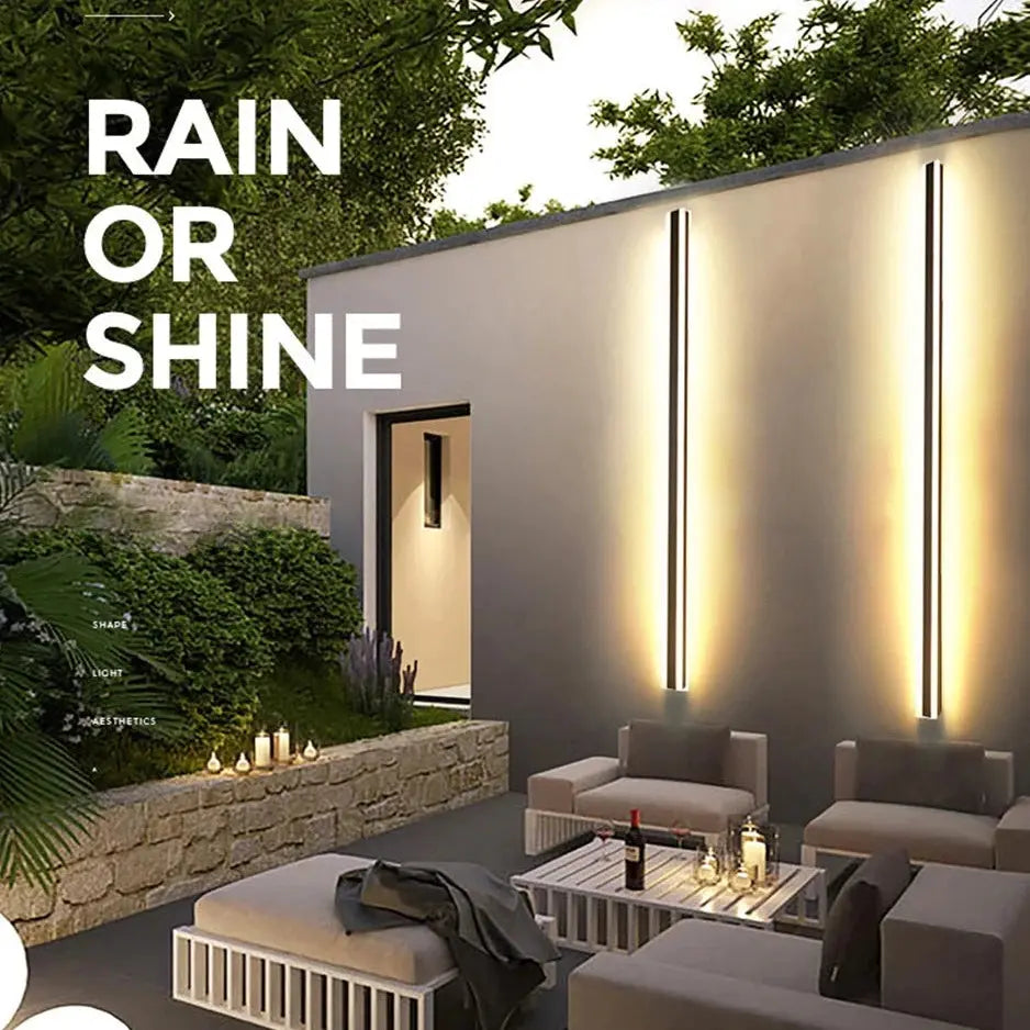 New Nordic Outdoor Modern LED Wall Lights Nordic