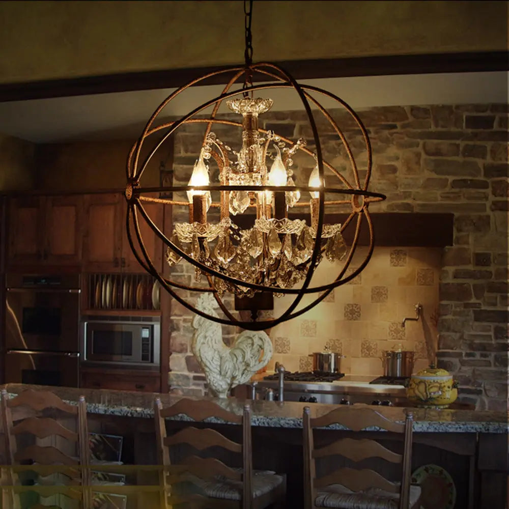 Mid Century Globe Chandelier ChandeliersLife®