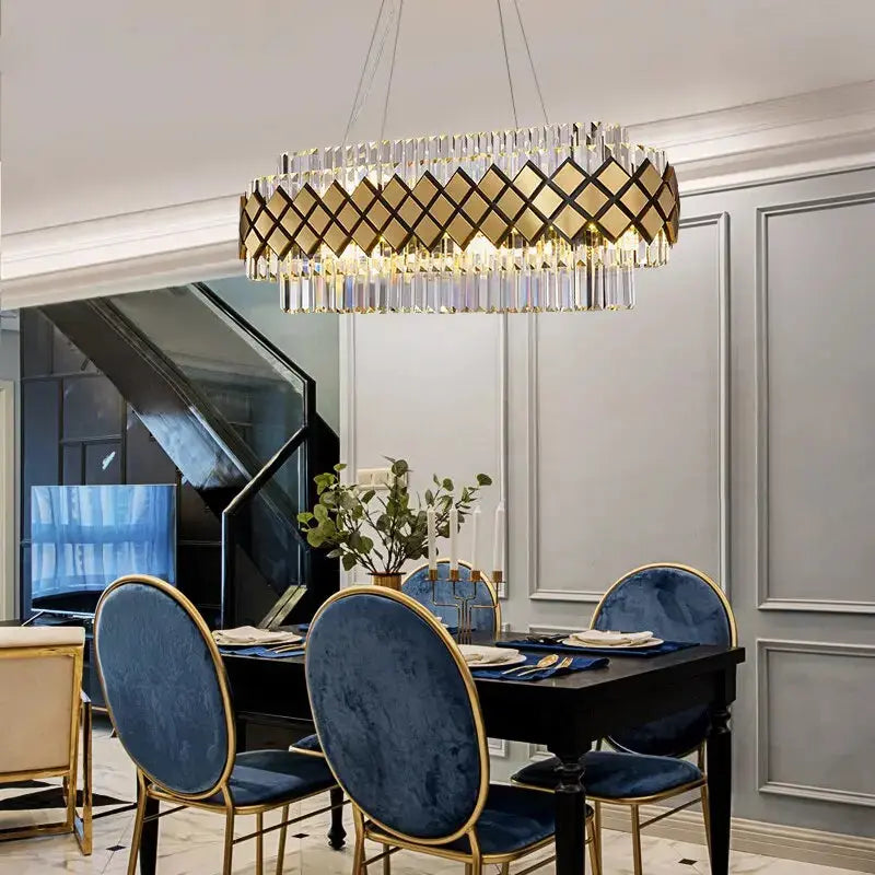 Modern Art Deco Crystal Chandelier ChandeliersLife®