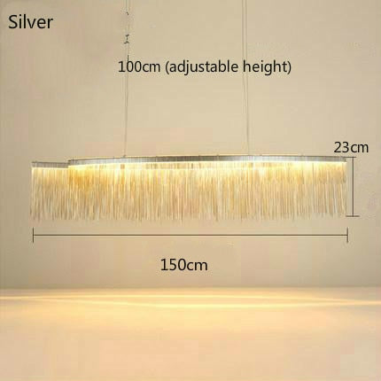 Modern LED Tassel Pendant Chandelier
