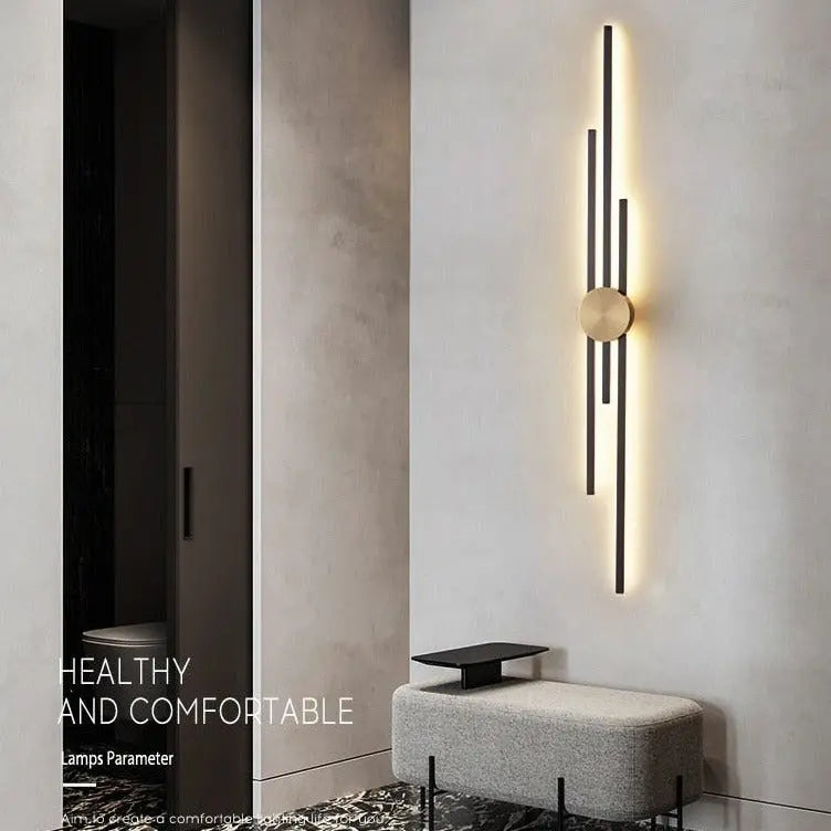 Luxury Minimalist Creative Copper Wall Lights ChandeliersLife®