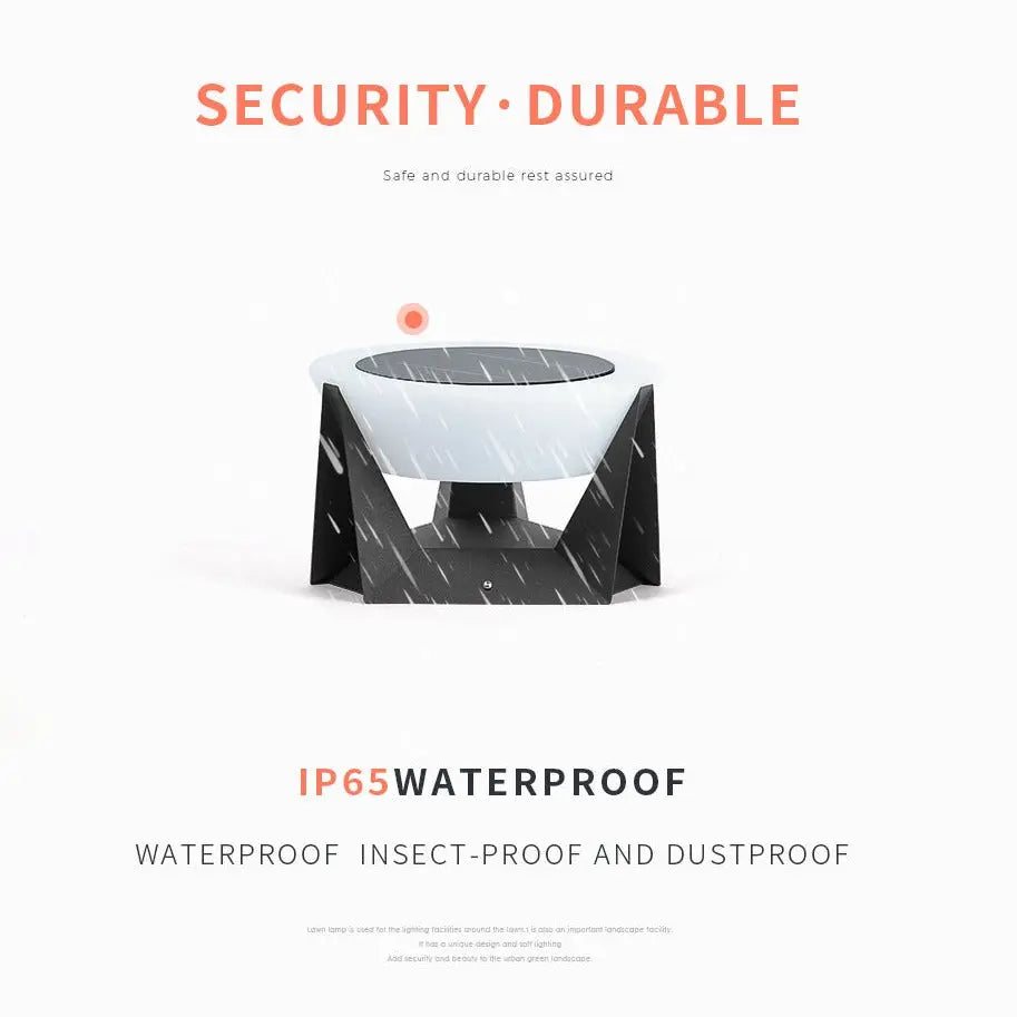 Solar LED Fence Gate Pillar Head Lamp Outdoor ChandeliersLife®