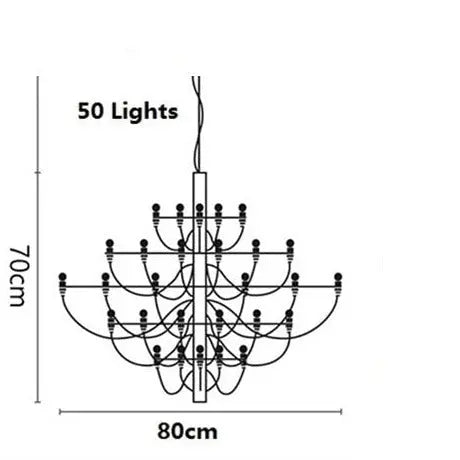 Sarfaitti Ceiling Chandelier ChandeliersLife®