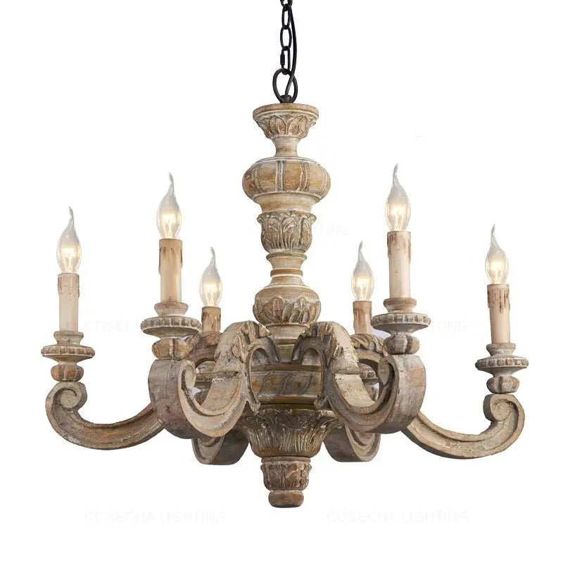 Wooden Chandelier