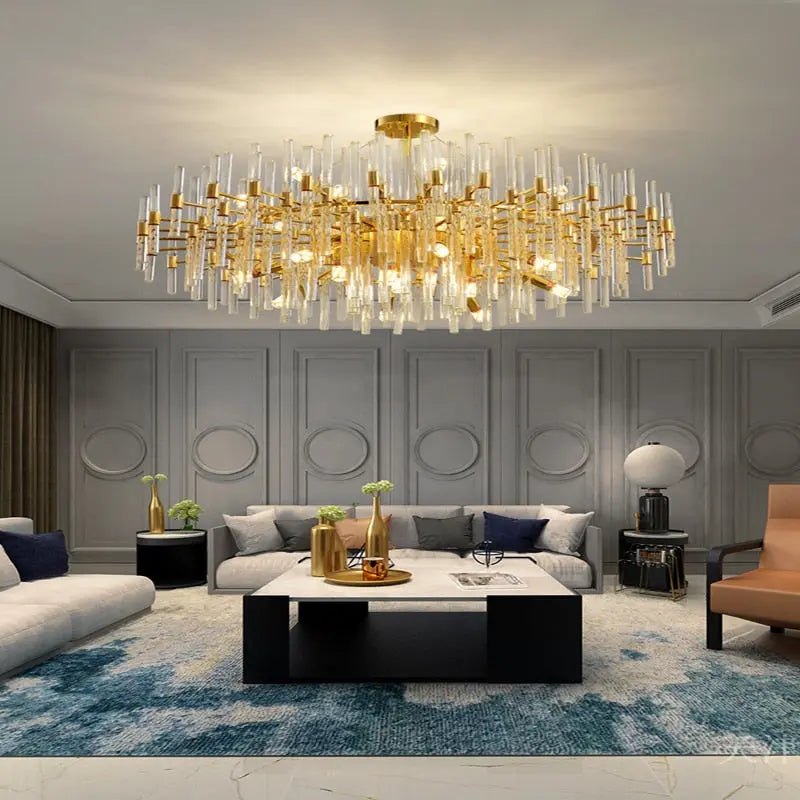 Simple Postmodern Crystal Chandelier ChandeliersLife®
