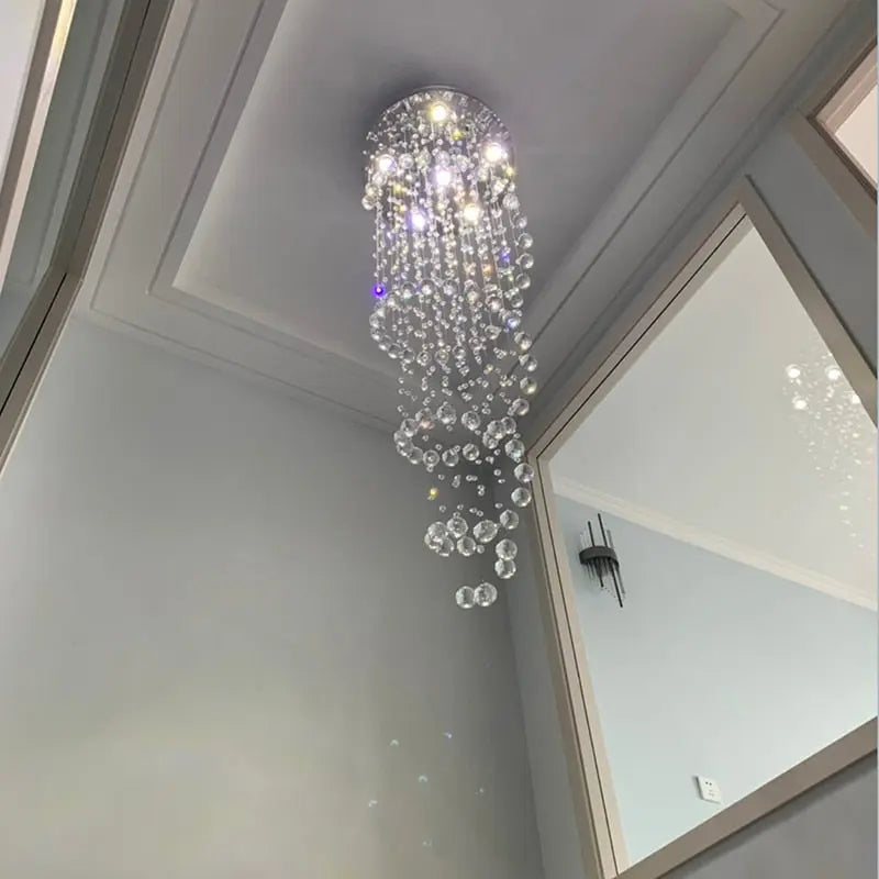 LED Spiral Crystal Chandelier ChandeliersLife®
