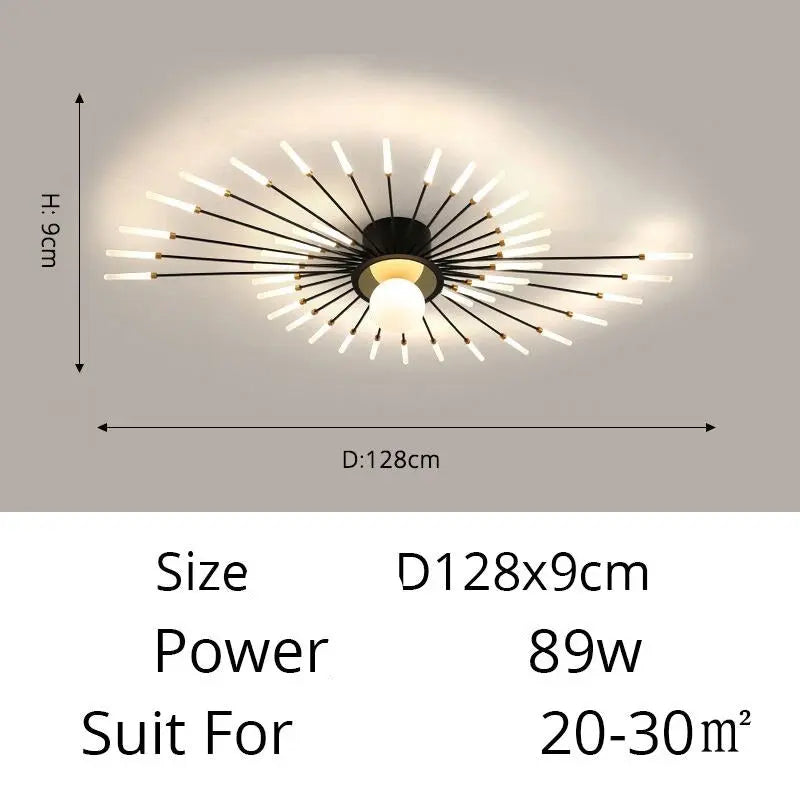 New 42 Lights Modern Sputnik Ceiling Chandelier ChandeliersLife®