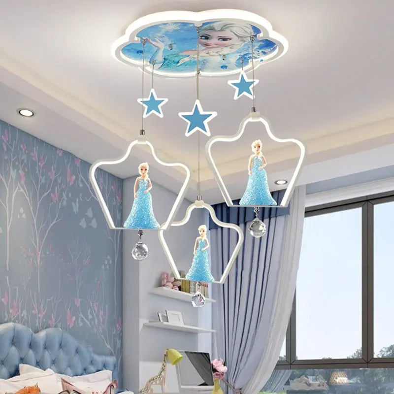 Nordic Girls Bedroom Chandelier