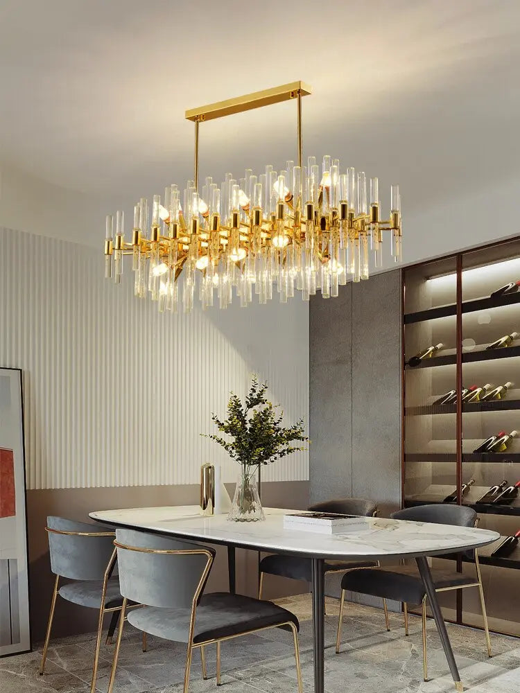 Simple Postmodern Crystal Chandelier ChandeliersLife®