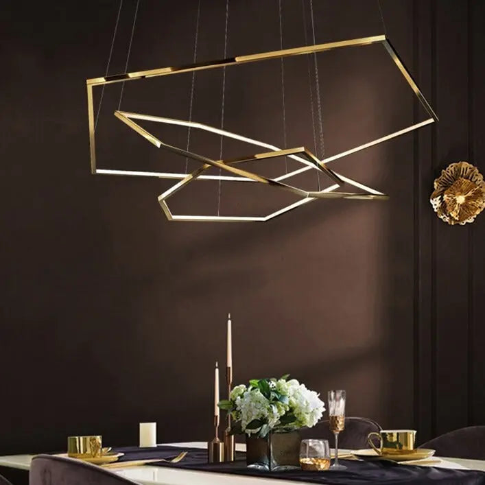 New Post-Modern Luxury Gold Chandelier ChandeliersLife®