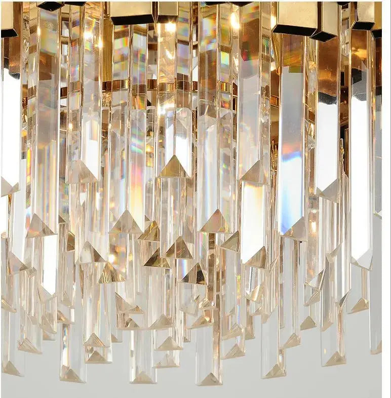 Modern Stainless Steel Luxury Crystal Chandelier ChandeliersLife®