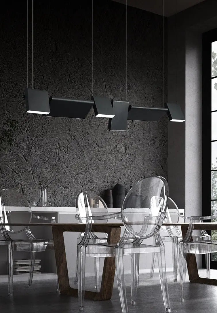 Postmodern Designer Industrial Pendant Lights Iron Art Acrylic Suspension Luminaire ChandeliersLife®
