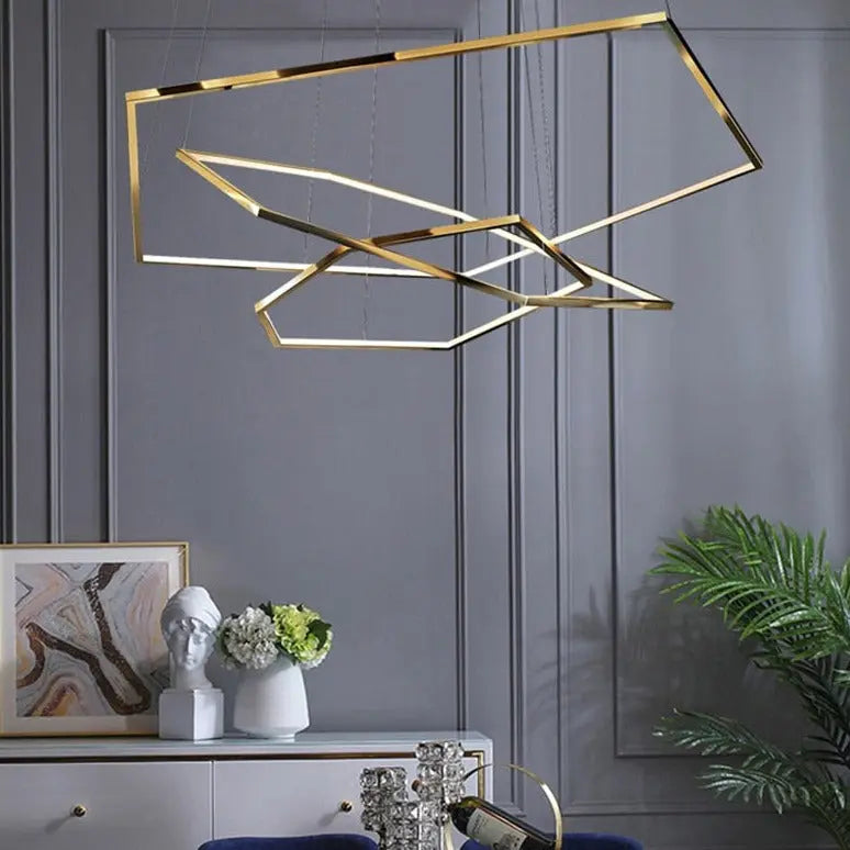 New Post-Modern Luxury Gold Chandelier ChandeliersLife®