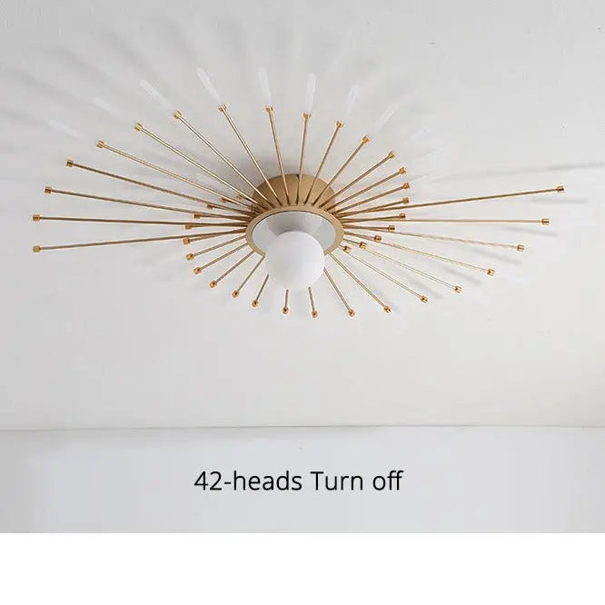 New 42 Lights Modern Sputnik Ceiling Chandelier ChandeliersLife®