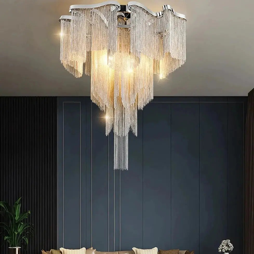 Modern Tassel Ceiling Chandelier ChandeliersLife®