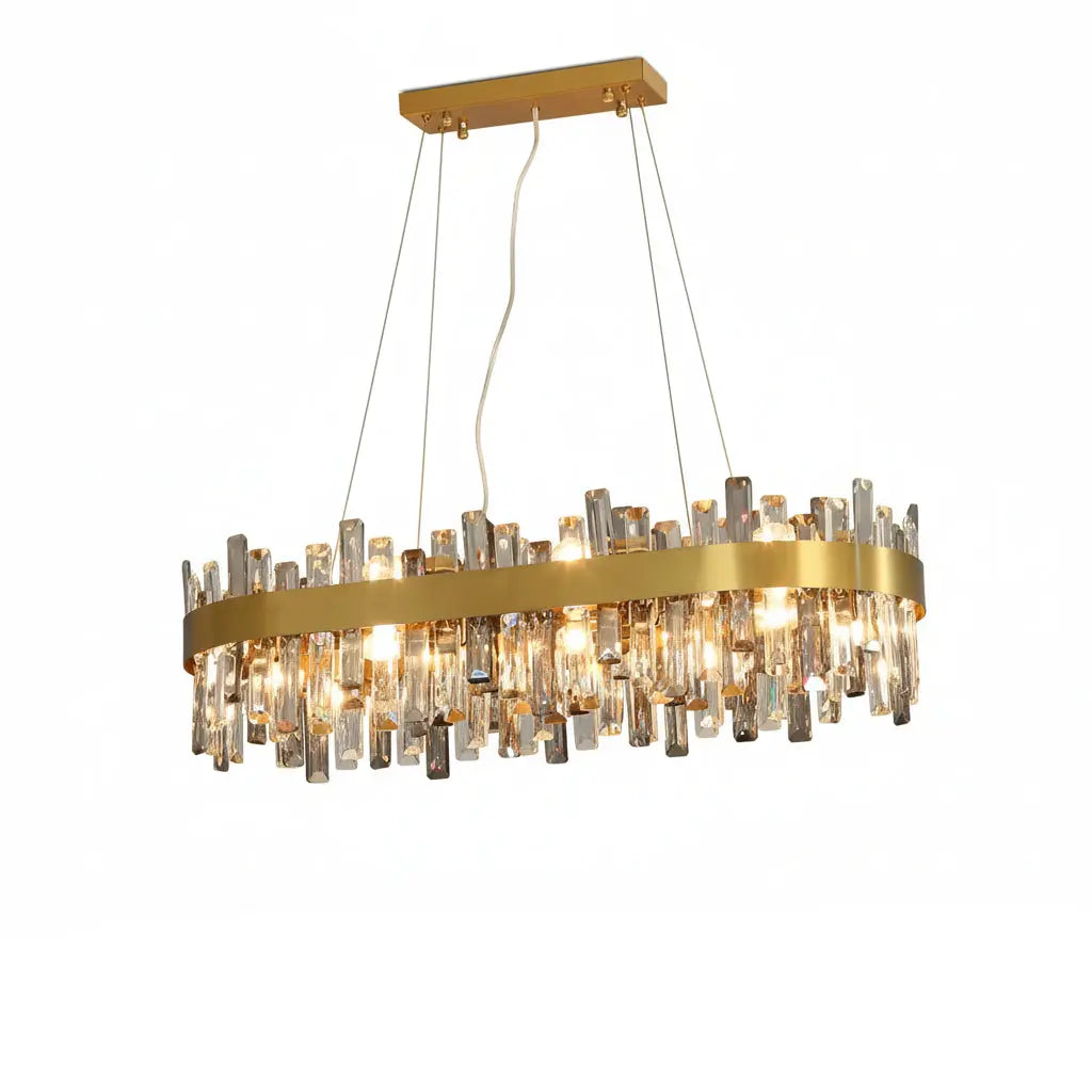 Crystal Oval Designer Chandelier ChandeliersLife®