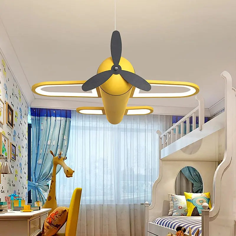 Modern Led Chandelier Airplane Lamp For Home Children Room ChandeliersLife®
