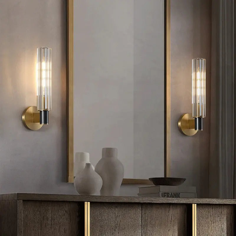 Postmodern Designer Brass LED Wall Lamp ChandeliersLife®
