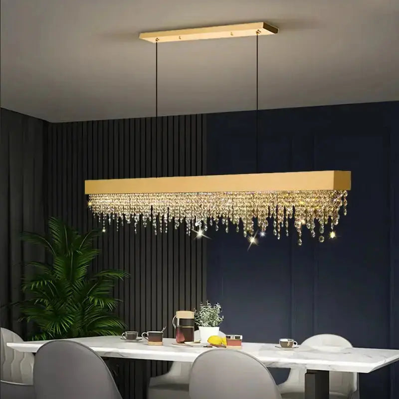 Rectangle Modern Crystal Chandelier ChandeliersLife®