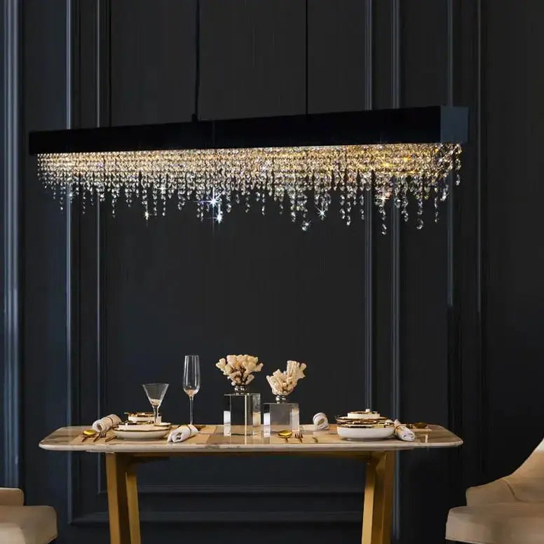 Rectangle Modern Crystal Chandelier ChandeliersLife®