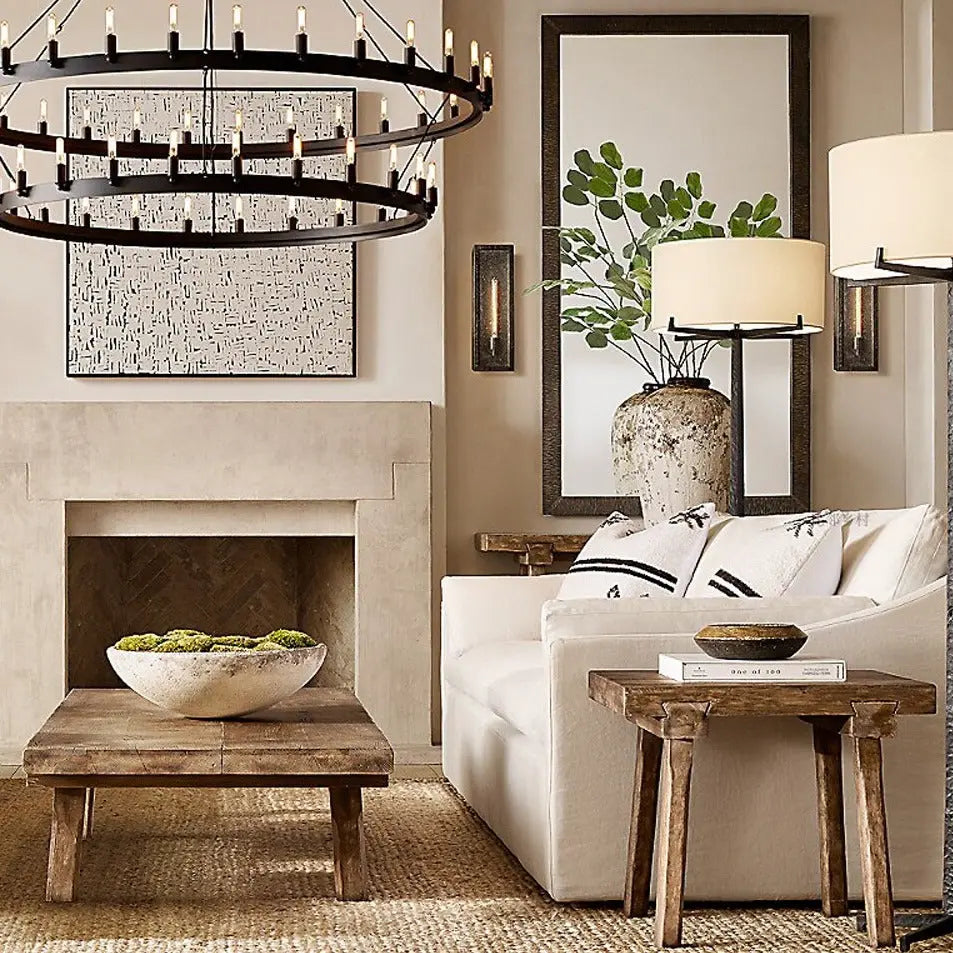 Retro American Candle Chandelier ChandeliersLife®