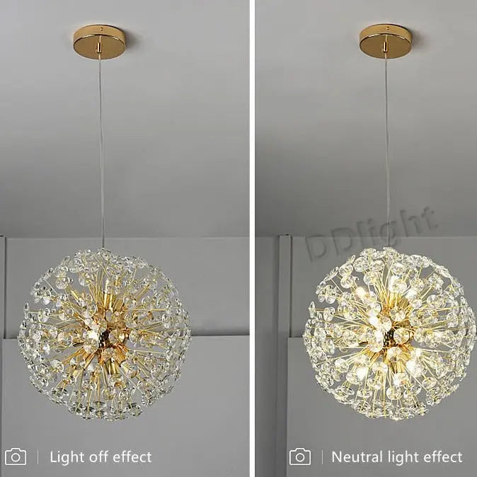 Modern Luxury Ball Crystal Hanging Light ChandeliersLife®