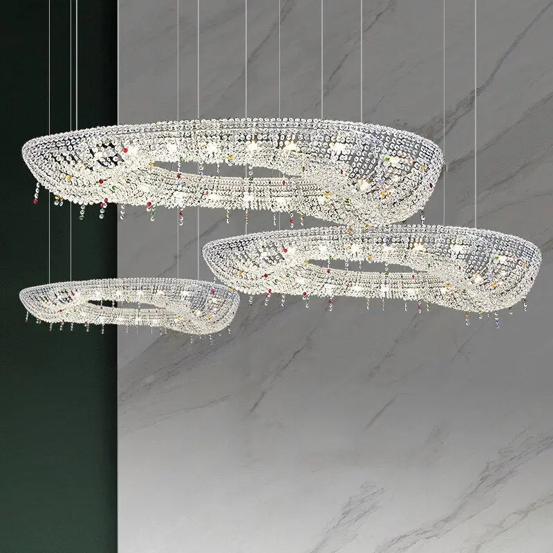 Luxury Villa LED Crystal Chandelier ChandeliersLife®