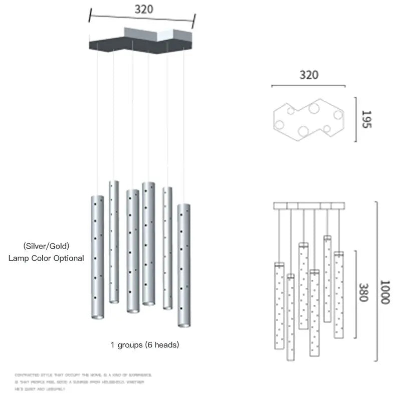 Luxury Modern Hanging Chandelier ChandeliersLife®