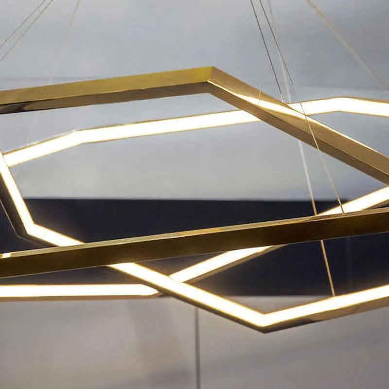 New Post-Modern Luxury Gold Chandelier ChandeliersLife®