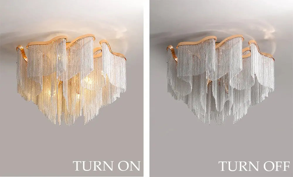 Modern Tassel Ceiling Chandelier ChandeliersLife®