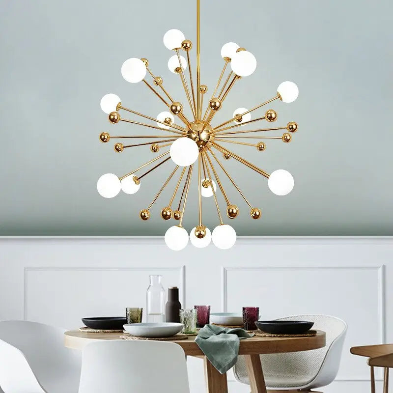 Modern Sputnik Glass Ball Chandelier ChandeliersLife®