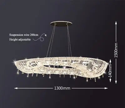 Luxury Villa LED Crystal Chandelier ChandeliersLife®