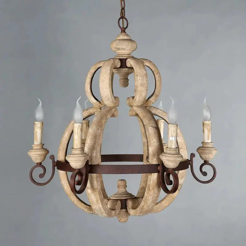 Rustic Wood Chandelier ChandeliersLife®