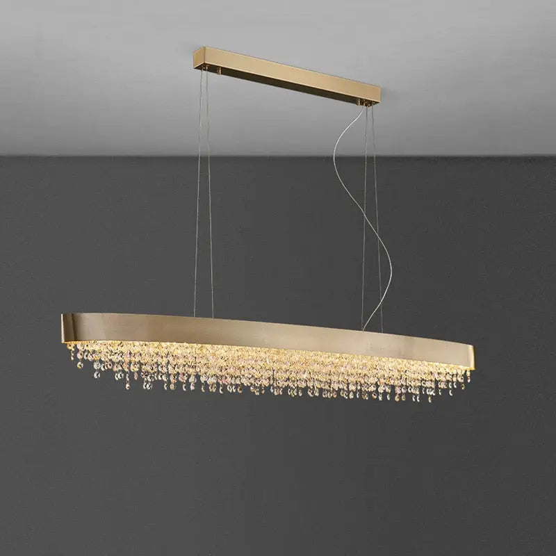 Modern Dining Room Crystal Chandelier