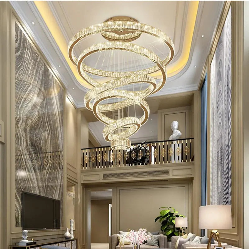 Luxury Modern Ring Crystal Chandelier ChandeliersLife®