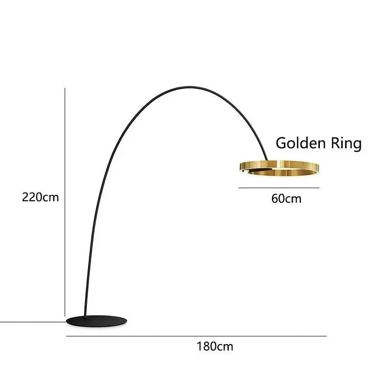 LED Light Round Rings Style Floor Lamp ChandeliersLife®