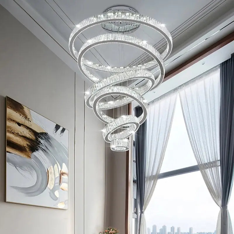Luxury Modern Ring Crystal Chandelier ChandeliersLife®