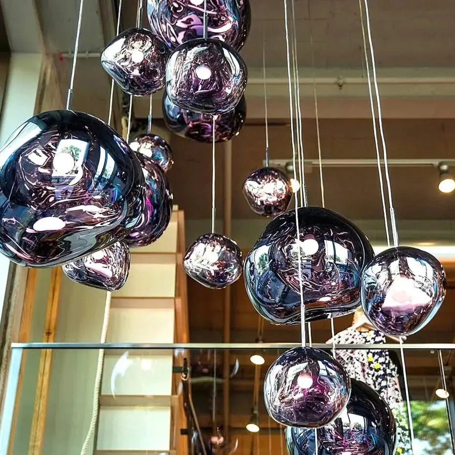 Nordic Lava Pendant Lights - Silver ChandeliersLife®