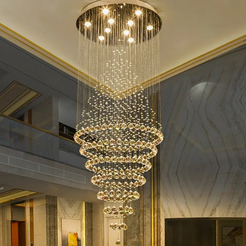 Modern Dropcrystal Chandelier