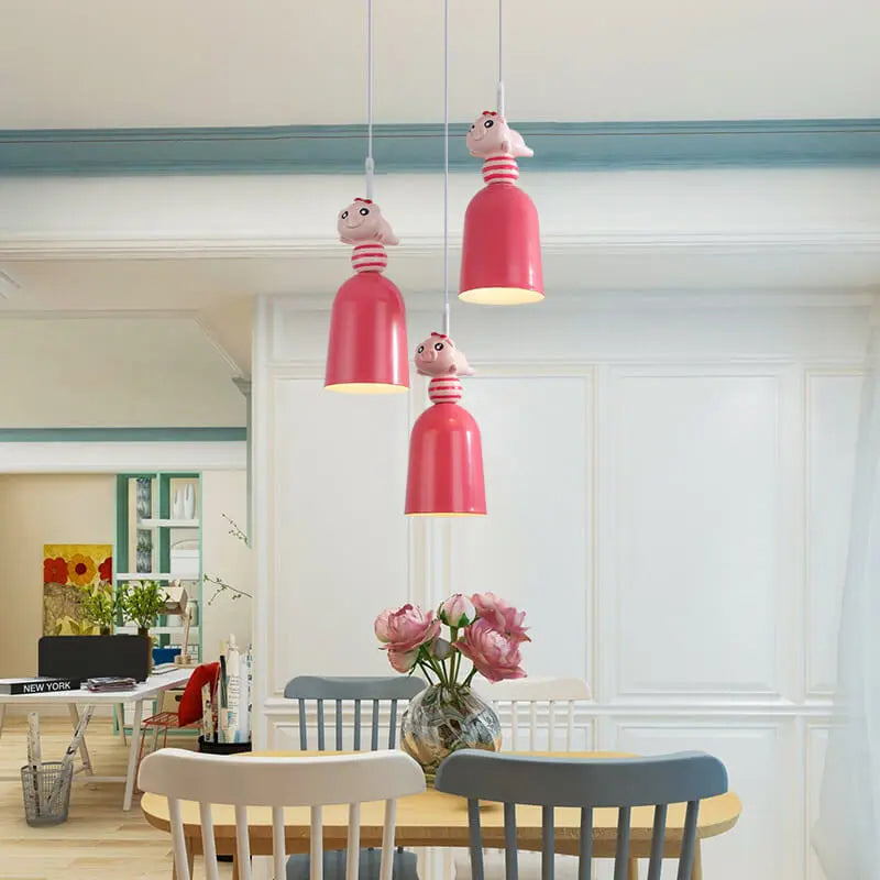 Nordic Kids Room Toys Figurine Pendant Lights ChandeliersLife®