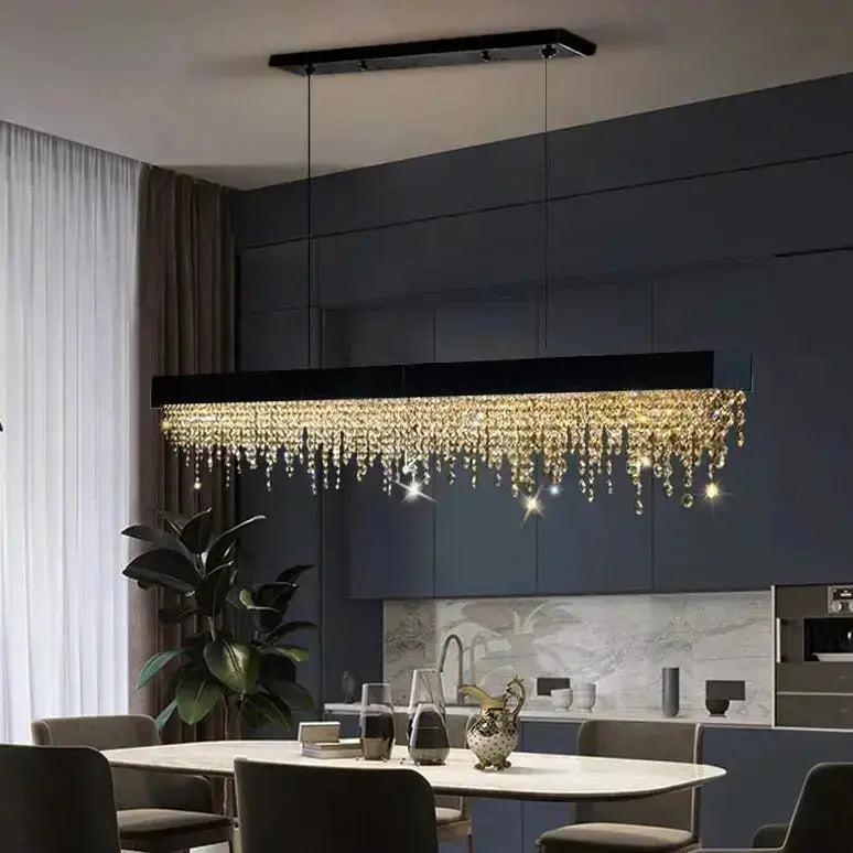 Modern Crystal Rectangle Chandelier ChandeliersLife®