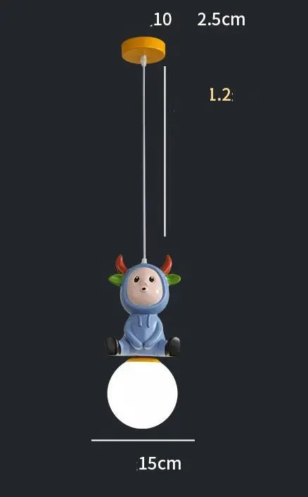 Nordic Kids Room Toys Figurine Pendant Lights ChandeliersLife®
