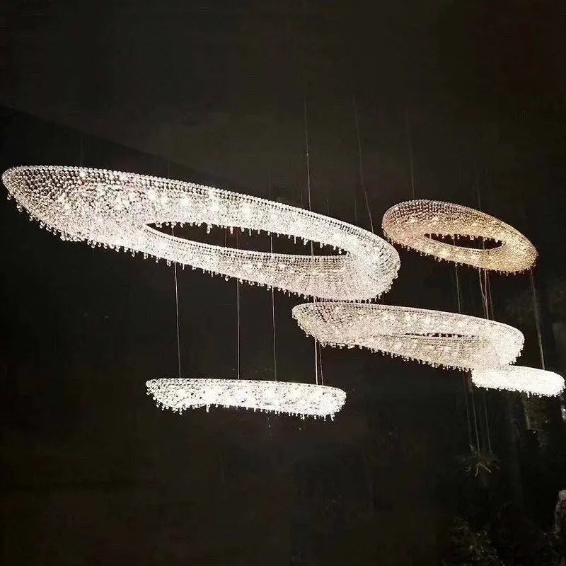 Luxury Villa LED Crystal Chandelier ChandeliersLife®