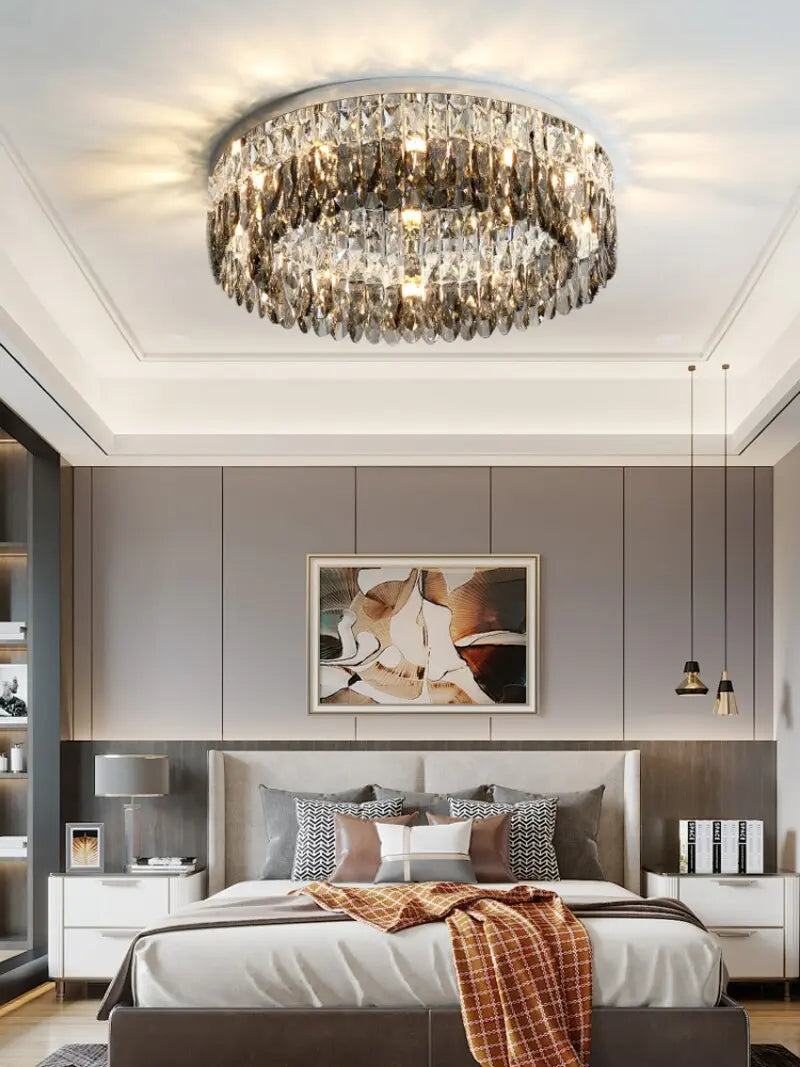 High-End Round Ceiling Chandelier ChandeliersLife®