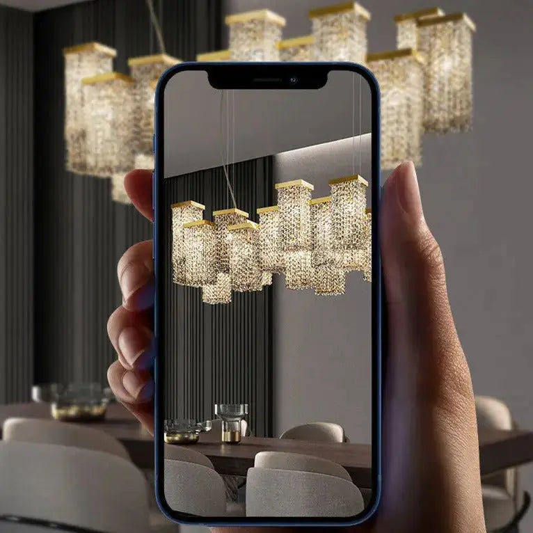 Italian Smoky Crystal Contemporary Chandelier ChandeliersLife®